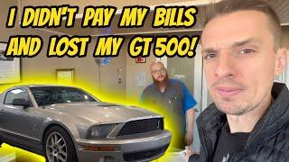 My mechanic seized my rare Shelby GT500 for unpaid bills, and I'm forced to sell more cars.