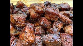 RECTEQ RT700 Smoked Pork Belly Burnt Ends