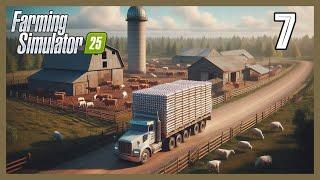  Farming Simulator 25 -  Venta de Palés y Expansión  (Timelapse)  | Knyt Farming #7