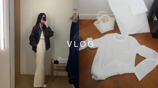 VLOG | 봄쇼핑 브이로그 | 모노하, 파르벵, 더바넷, 아뜰리에드루멘 | 일상 브이로그 | 서촌 소품샵 꽁뜨와드미라벨 | 서울 근교 자쿠지 | 사무실 이전 준비 | 용산구 안녕