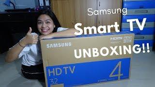 I-UNBOX NA YAN! || Samsung SmartTV Unboxing