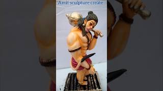 Bajrangbali idol making 2024 || Hanuman murti making #shorts