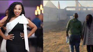 Inno Sadiki & family ask for help amidst their house burning to the ground