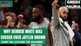 Grant Hill explains why Team USA selected Derrick White over Jaylen Brown | Gresh & Fauria