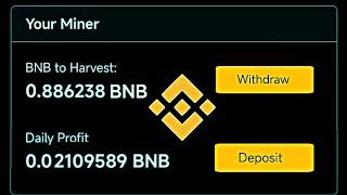 Free BNB mining | bnb faucet mining | free crypto mining | bnb mining website | free cloud mining