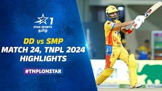 Madurai-ஐ வீழ்த்தி Playoff Race-ல் முன்னேறிட்டாங்க Dindigul | DD vs SMP | Match 24 Highlights