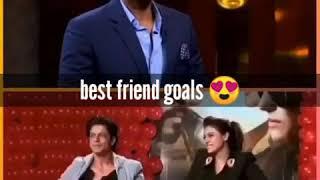 ajay/Kajol and srk/Kajol best friend goals 