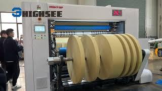 6000m Slip Shaft Large Diameter High Speed Slicing Rewinder