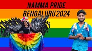 Namma Pride Bangalore 2024  17 years celebration Pride support me  subscribe and like share please