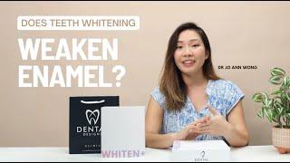 Does Whitening Teeth Weaken Enamel? Dr. Jo Ann Explains!