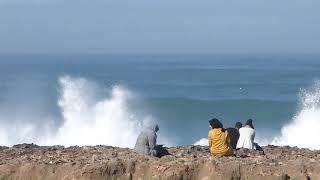 Mer forte à Rabat