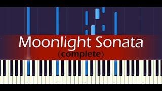 Piano Sonata No. 14, "Moonlight" (Complete) // BEETHOVEN