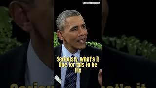 Zach "Shushes" President Obama at the White House | Between Two Ferns | @FunnyOrDie | #shorts