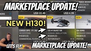 Marketplace Update! Microsoft Flight Simulator | New CS H130 Helicopter! MSFS Update PC & Xbox