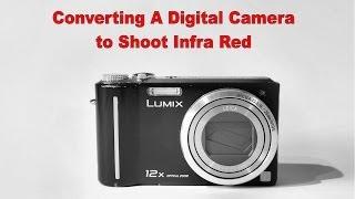 Converting a Compact Digital Camera to Shoot Infrared Only - 1. removing the infrared filter