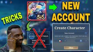 How to CREATE NEW ACCOUNT in Mobile Legends With No Downloading Resources