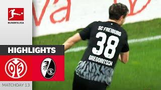 Freiburg Take the Away Win | Mainz 05 - SC Freiburg 0-1 | Highlights | Matchday 13 – Bundesliga