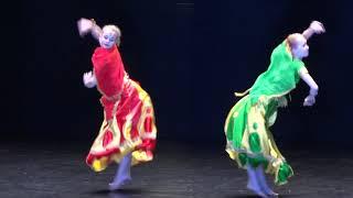 Анна Курбатова/Анна Лебедева. Mera Aasi Kalika Lehenga. Народный танец. Дуэт. Юниоры.