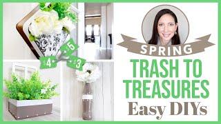 Trash To Treasure DIY Projects Using What COULD HAVE BEEN TRASH!