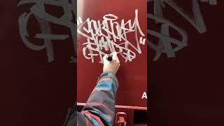 #shorts #shortvideo #shortsvideo #graffiti #handstyle #handstyles #art Handstyle practice 