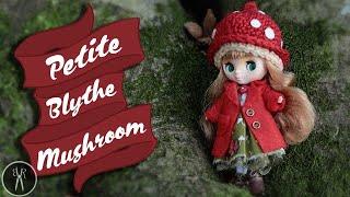 Sewing A Petite Blythe Mushroom Set - DIY Custom Doll Clothes