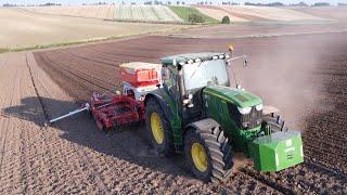   SIEWY RZEPAKU 2024  JOHN DEERE 6210R & SIEWNIK POTTINGER  GR STANIBUŁA 