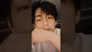 Taehyung showing his Beard in his latest Instagram Story