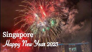 Happy New Year Fireworks | Singapore 2023