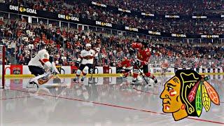 Chicago Blackhawks vs Florida Panthers! NHL 25! PS5 Pro 4K!