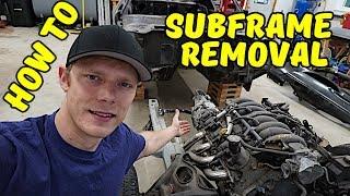 How to Remove a Camaro Subframe