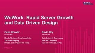 WeWork: Rapid Server Growth & Data-Driven Dashboard Design