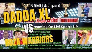 RPL League Match// Dadda Xl Vs Roza warriors  2nd inning//Roza Premier league @Livisportsup