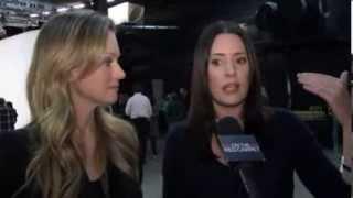 Paget Brewster and AJ Cook interview for On The Red Carpet