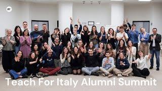 Il primo Alumni Summit di Teach For Italy