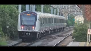 5Y04 Class 345018 & 5N14 Class 345013 Passing Twyford (Incl. Tones from both trains) - 21/06/23