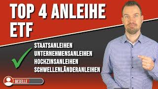 Anleihe ETF Depot aufbauen: 5,2% Zinsen mit diesen 4 Anleihe ETFs!