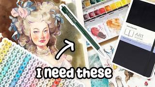 5 Art Supplies I Will ALWAYS Repurchase  You Need to Try These!