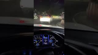 2 toyota FORTUNER night drive #whatsapp #status #night