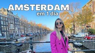 CONEXÃO EM AMSTERDAM, O QUE FAZER EM POUCAS HORAS EM AMSTERDAM?