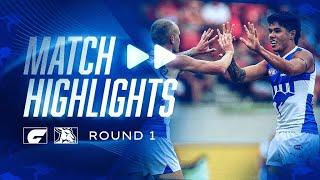 AFL R1 match highlights: GWS v North Melbourne