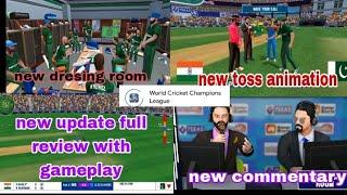 Wold cricket champions league new mega update || full review with gameplay @technicalsmgaming