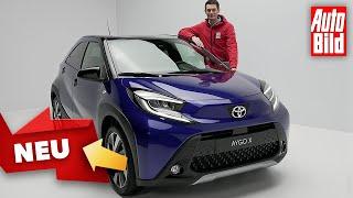 Toyota Aygo X (2021) | Toyota bringt den Aygo als Mini-Crossover | Sitzprobe mit Peter Fischer