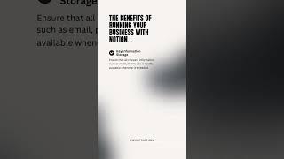 Notion CRM Benefits 