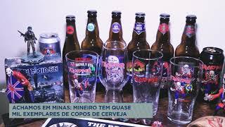 Achamos em Minas: mineiro coleciona copos de cerveja do mundo inteiro