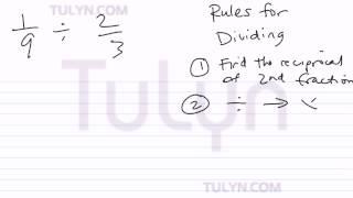 introduction to division of fractions