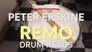 Peter Erskine on Remo Drum Heads