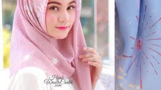 Hijab Tutorial Galaxy Scarf Original by Hijab Wanita Cantik