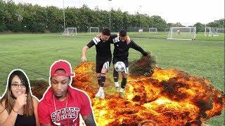 THE FLOOR IS LAVA - FOOTBALL EDITION!