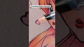 my tiktok:akemiyokoartworks #shorts #art #artist #drawing #painting #cuteart #draw #anime #animeart