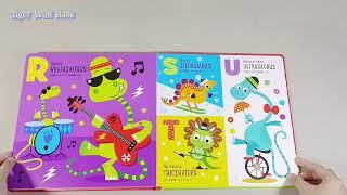 Buku Edukasi Anak Daring Dinosaurus Alphabet